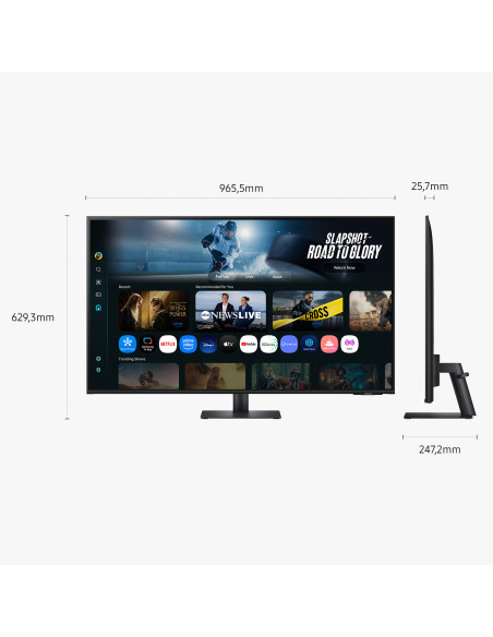 Samsung M7 Smart Monitor - M70F da 43" UHD