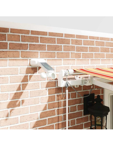 Tenda Retrattile Giallo e Arancione 400 × 300 cm