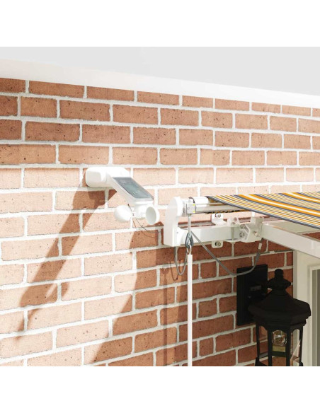 Tenda Retrattile Multicolore 400 × 300 cm Poliestere e Metallo