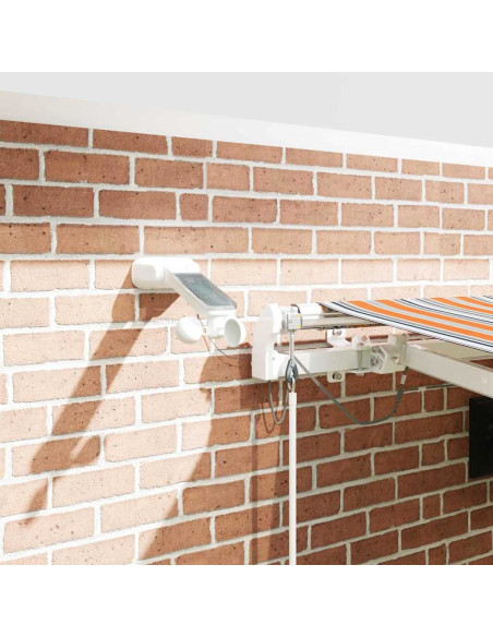 Tenda Retrattile Multicolore 450 × 300 cm Poliestere e Metallo