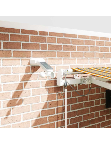 Tenda Retrattile Multicolore 450 × 300 cm Poliestere e Metallo