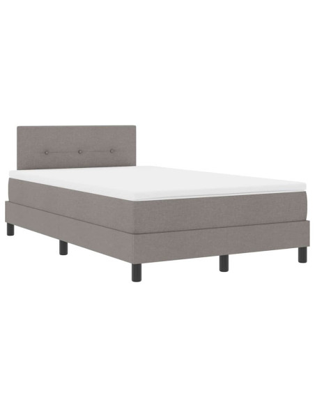 Letto a molle con strisce LED Talpa 120 x 200 cm Tessuto