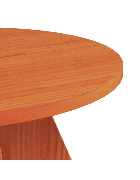 Tavolino da salotto 3 pcs Marrone cerato