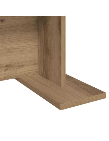 Tavolino da salotto rovere artigianale 103,5 x 60 x 40 cm