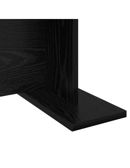 Tavolino da salotto Rovere nero 103,5 x 60 x 40 cm