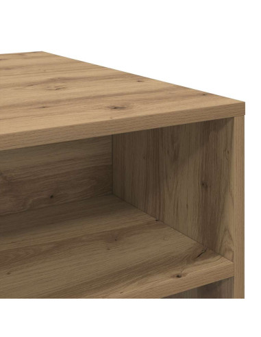 Tavolino da salotto Rovere artigianale 90 x 55 x 42,5 cm