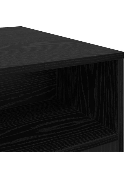 Tavolino da salotto Rovere Nero 90 x 55 x 42,5 cm