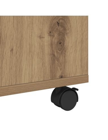 Tavolino da salotto Rovere artigianale 75 x 75 x 38 cm