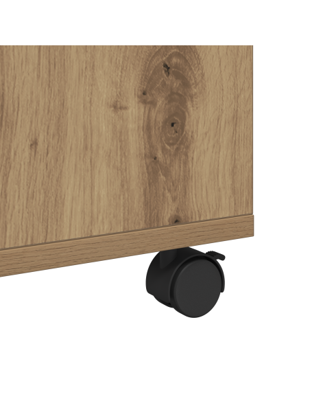 Tavolino da salotto Rovere artigianale 75 x 75 x 38 cm