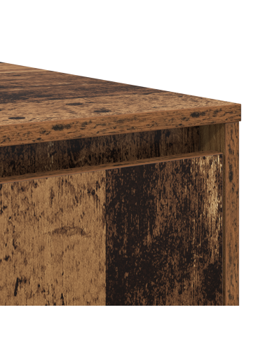 Tavolino da salotto con cassetto Legno antico 80 x 80 x 31 cm