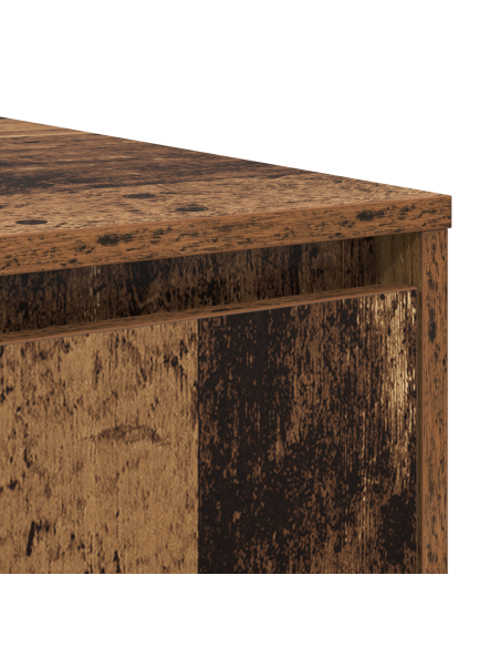 Tavolino da salotto con cassetto Legno antico 80 x 80 x 31 cm