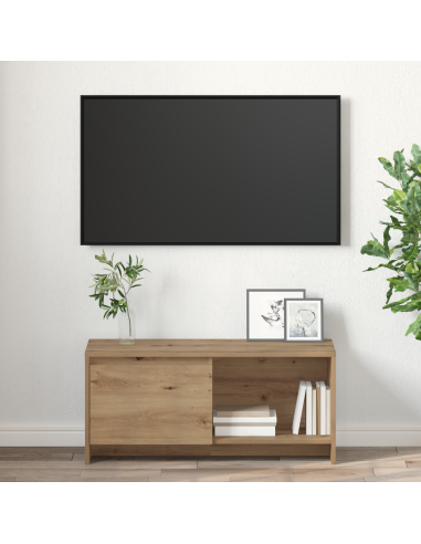 Set mobile TV Rovere artigianale 90 x 35 x 40 cm