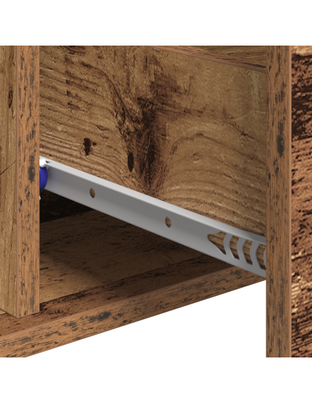 Credenza Legno vecchio 60 x 31 x 70 cm Legno multistrato