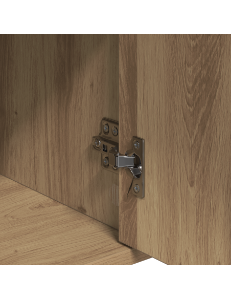 Credenza Rovere artigianale 60 x 31 x 70 cm Legno multistrato