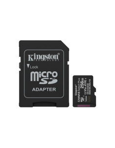 Kingston Technology 256GB microSDXC Canvas Select Plus Gen3 150MB/s A1 (Adattatore SD incluso)
