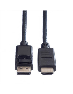 Value 11.99.5781 cavo e adattatore video 2 m DisplayPort Nero