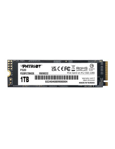 PATRIOT SSD P320 1TB M.2280 PCI-E R/W 3000/2200MB/S