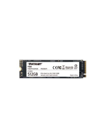 PATRIOT SSD INTERNO P300 512GB M.2 PCIE R/W 1700/1200 GEN 3X4