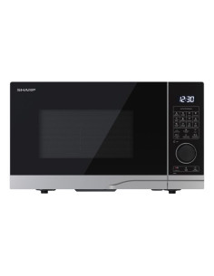 Sharp YC-PC254AE-S forno a microonde Nero, Argento Microonde combinato Superficie piana 25 L 900 W