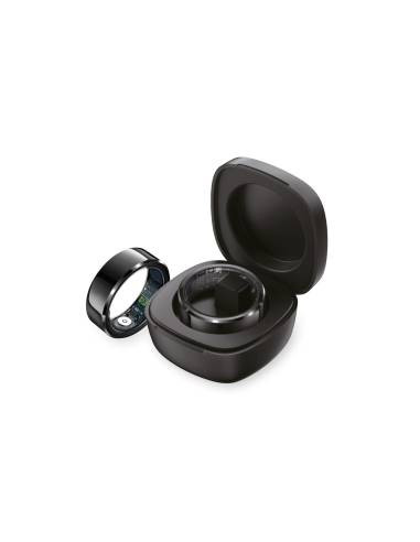 TECHMADE TM-NEXA-BK8 Smartring con Charging Box Black TG 8 17.7mm