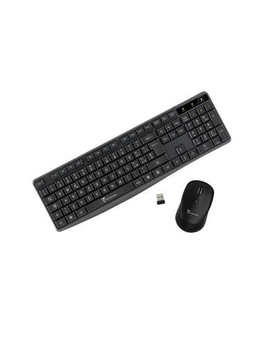 Techmade Kit Tastiera + Mouse Wireless TM-KM001 Black