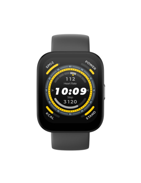 Amazfit Bip 5 4,85 cm (1.91") LCD 38 mm Digitale 320 x 380 Pixel Touch screen Nero GPS (satellitare)