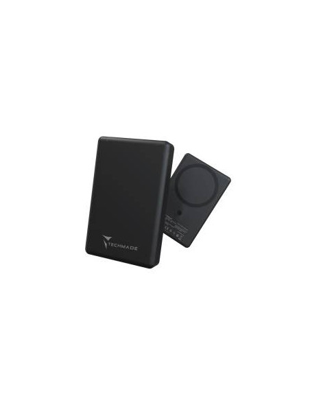 Techmade Powerbank 10000mAh Slim PD22.5W Wireless Magnetico Black