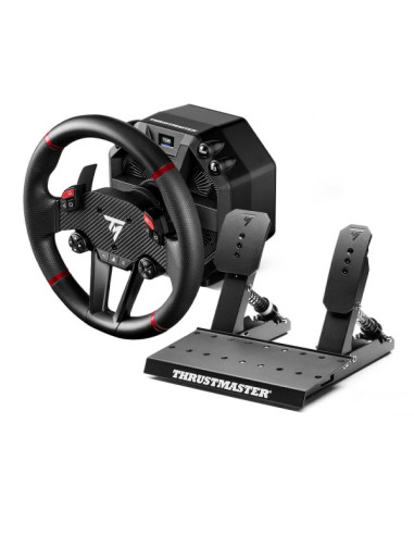 Thrustmaster T598 Nero, Rosso USB Sterzo + Pedali Analogico/Digitale PC, PlayStation 4, PlayStation 5