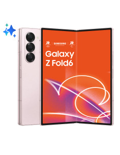 Samsung Galaxy Z Fold6 Smartphone AI, 256GB, RAM 12GB, Display 6,3"/7,6" Dynamic AMOLED 2X, Pink