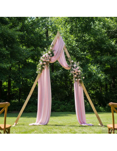 Arco Nuziale Marrone Chiaro 202 x 95 x 254 cm