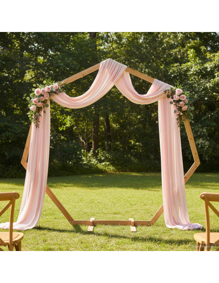 Arco Nuziale Marrone Chiaro 221 x 92 x 216 cm