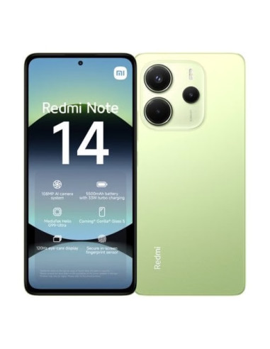 XIAOMI SMARTPHONE Redmi Note 14 8+256GB 6.67 4G Lime Green NFC