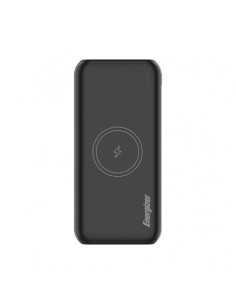 Energizer QE10009PQ batteria portatile Polimeri di litio (LiPo) 10000 mAh Carica wireless Nero