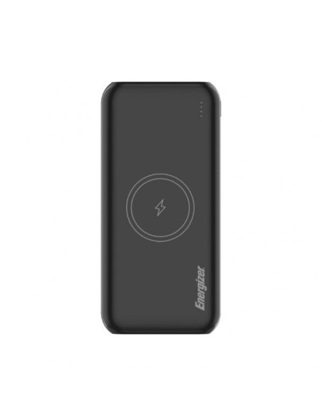 Energizer QE10009PQ batteria portatile Polimeri di litio (LiPo) 10000 mAh Carica wireless Nero