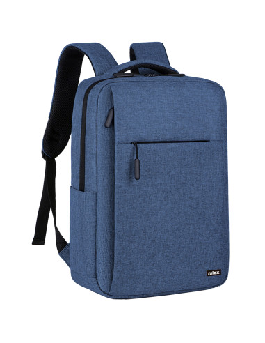 Nilox NXBK034 borsa per laptop 39,6 cm (15.6") Zaino Blu