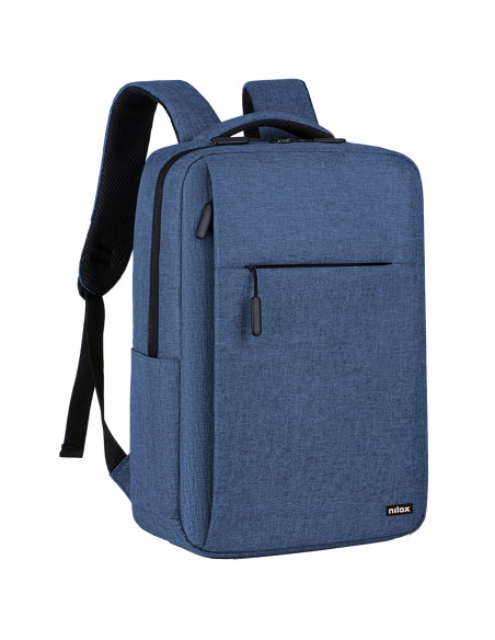 Nilox NXBK034 borsa per laptop 39,6 cm (15.6") Zaino Blu