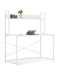 Scrivania per Computer Bianca 120x60x138 cm