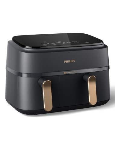 Philips Serie 3000 Airfryer doppio cestello, friggitrice ad aria da 9.0L, 12 metodi di cottura, App per ricette NA352/00