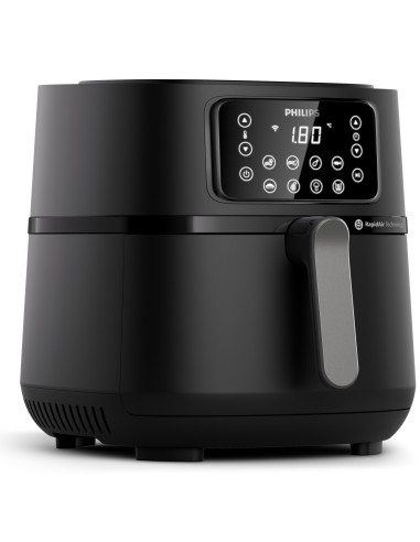 Philips Serie 5000 Airfryer 7.2L, Friggitrice ad aria 16-in-1, App per ricette , accessorio teglia HD9285/93