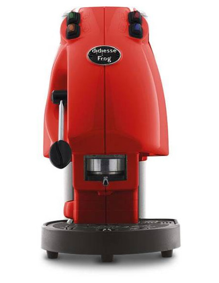 Frog Revolution Base Rosso Pieno Macchina da Caff Cialde 44mm LSC