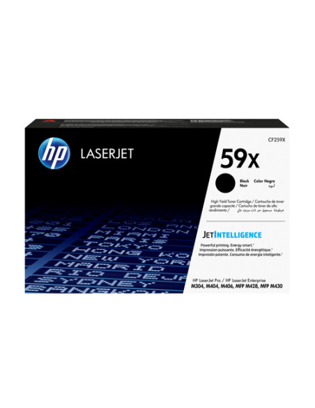 HP Cartuccia toner nero originale LaserJet 59X ad alta capacità