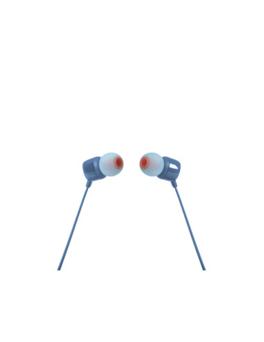 JBL Tune 110 Auricolare Cablato In-ear MUSICA Blu