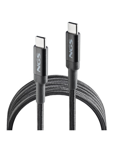 NGS KNOT 100W-2 cavo USB USB 2.0 2 m USB C Nero