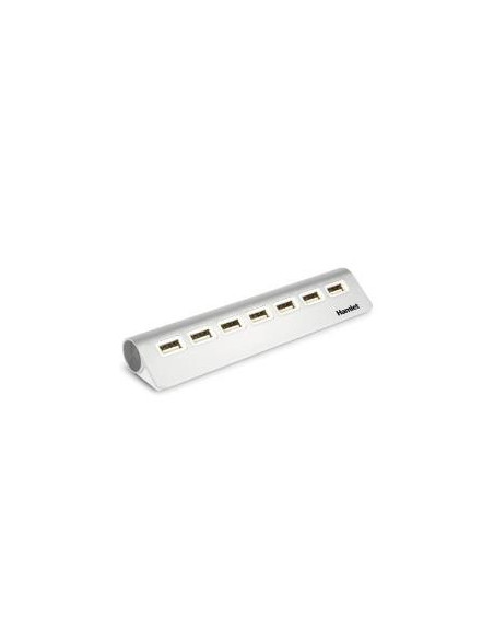 HUB USB 2.0 7 PORTE ALLUMINIO
