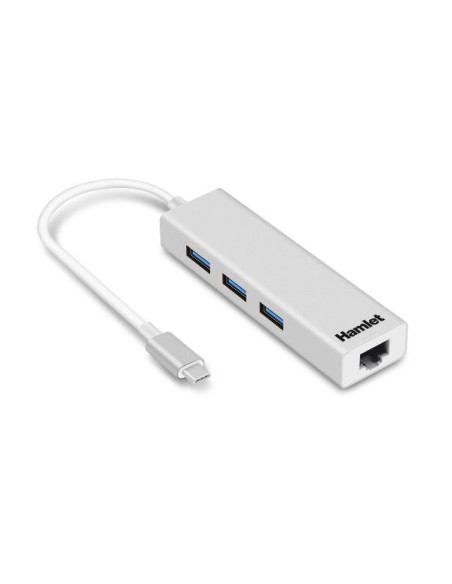 HUB 3 USB 3.1 TYPE C + LAN RJ45