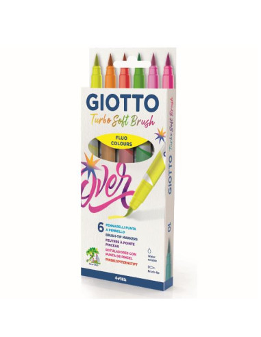 CF6 GIOTTO TURBO SOFT BRUSH FLUO