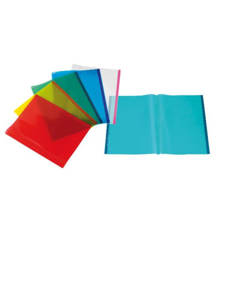 CF25 COPRILIBRO PVC LISCIO BLU