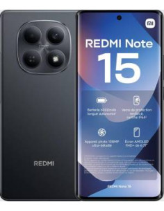 Xiaomi Redmi Note 15 8+256GB 6.77" NFC Black DS EU
