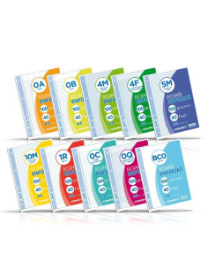 RICAMBI A4 QUADRI 4MM 40FF 100GR