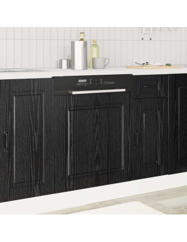 Mobile da cucina Kalmar Rovere Nero 60 x 1,5 x 67 cm